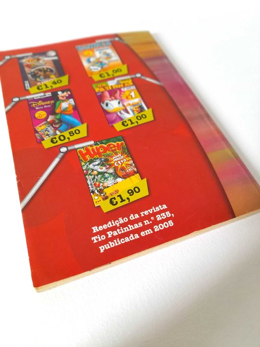 Livro Revista BD Disney Tio Patinhas Número 235 Coleção Antiga Vintage