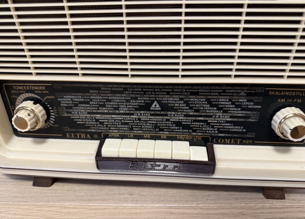 Eltra comet 989 radio lampowe