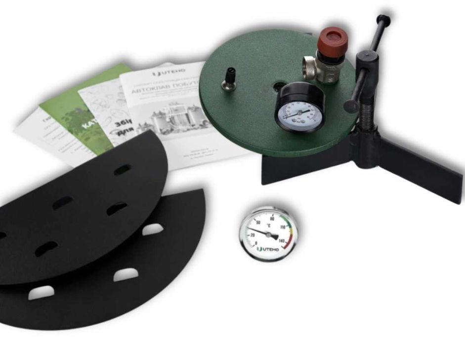 Новий газовий автоклав з гвинтовою фіксацією на 16 банок фірми УТЕХО!