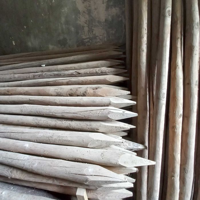 Postes de Madeira Tratada - vinhas, pomares, vedações.