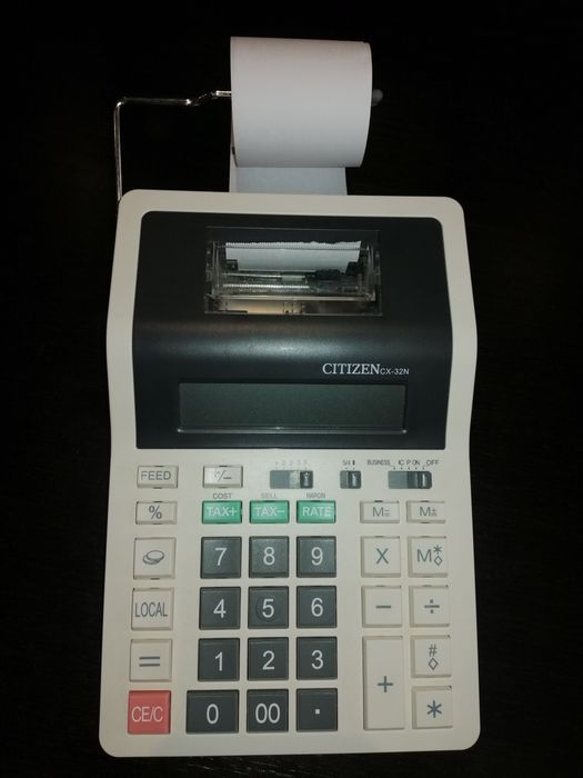 Máquina de calcular resistradora nova