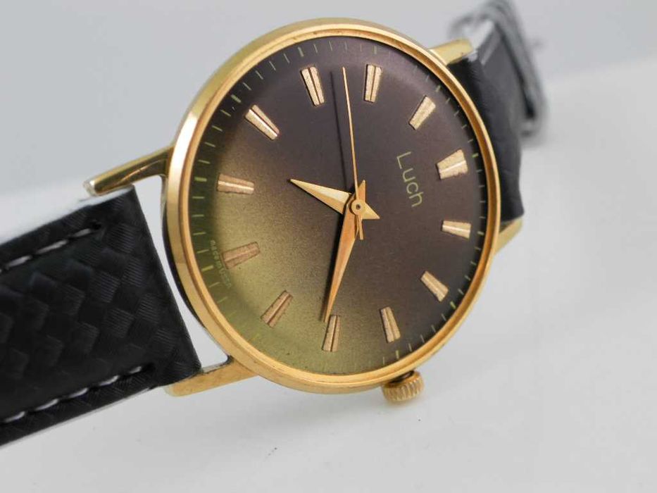 Męski radziecki mechaniczny zegarek Łucz  Luch 23 kam. Au5 Zsrr - CCCP