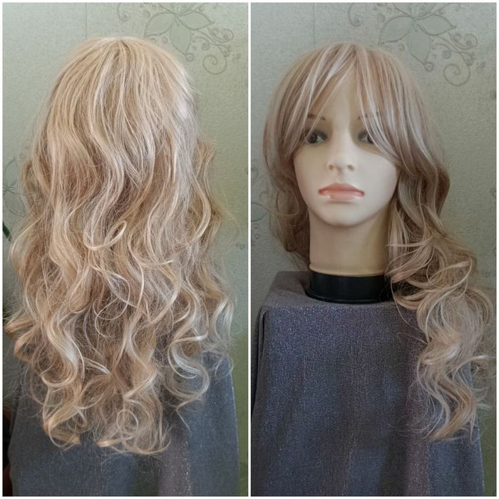 Парик с  натурального волоса