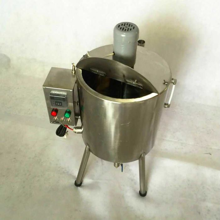 Tanque de mistura e aquecimento de batom cosmético chocolate sabão