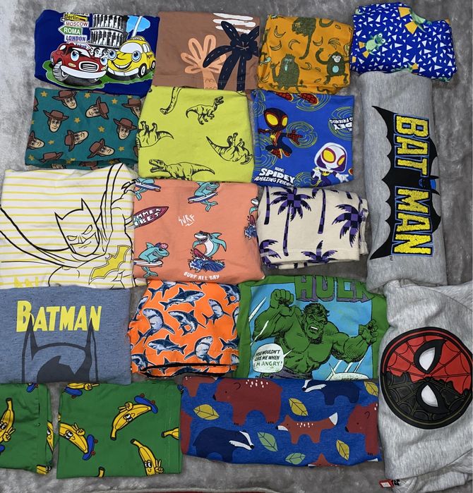 Пакет речей лот на хлопчика 86-116 см.