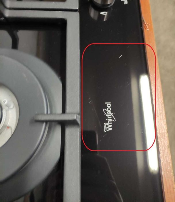 Płyta gazowa Whirlpool AKT 6465/NB 59 cm Szkło OUTLET 22HG32/12