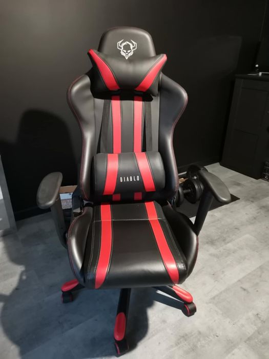 Krzesło gamingowe Diablo - super stan!