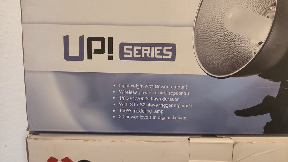 Iluminação de estúdio 2 strobes