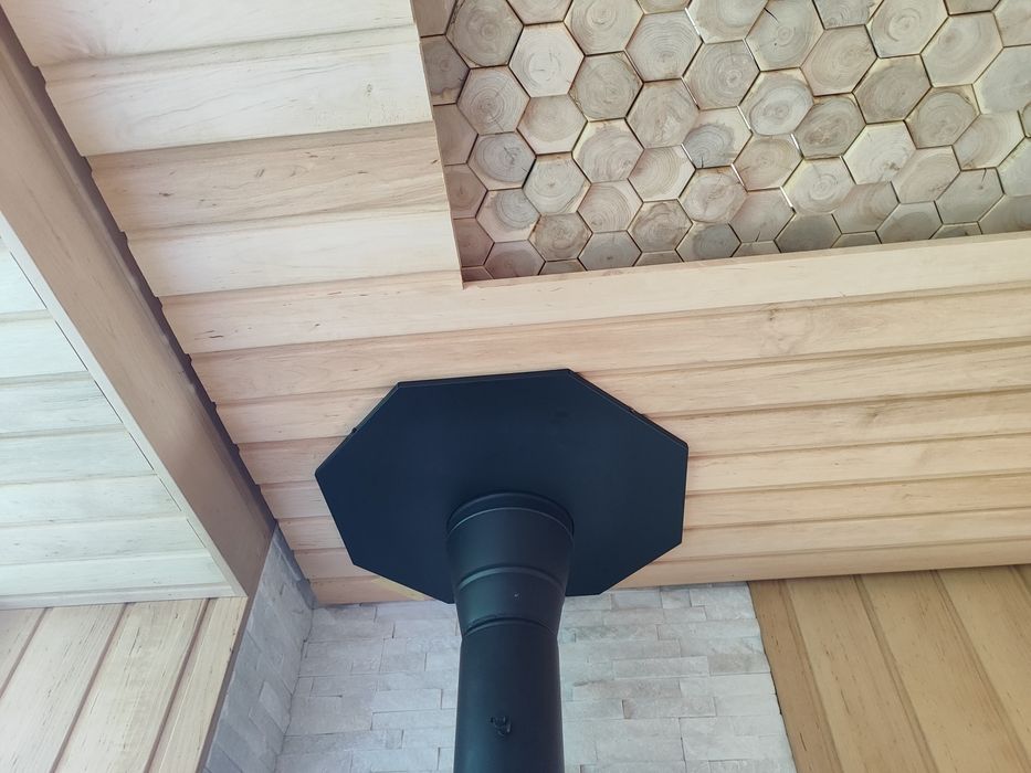 Нерж Тепло отражатель экран баня сауна печь булерьян гейзер новослав