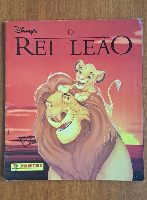 Caderneta Rei Leão Lion King completa - Panini Disney