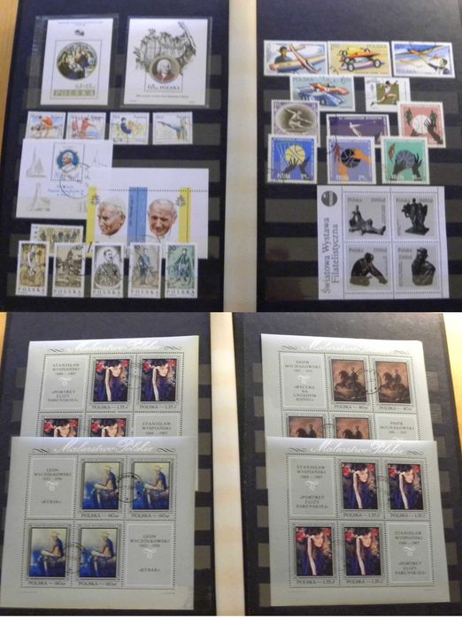 Klaser ze znaczkami, znaczki pocztowe A252