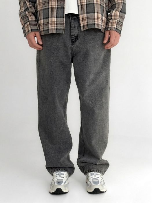Джинси чоловічі широкі baggy jeans, штани баггі | Джинсы багги мужские широкие Джынсы беги в стиле 90 х реп ск8 Штаны rap pants sk8 y2k | Розмір S