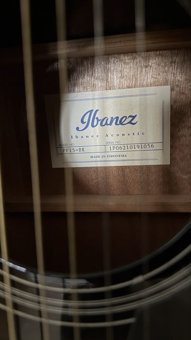 Gitara akustyczna Ibanez czarna