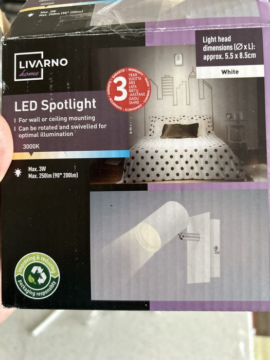 Reflektor kinkiet led