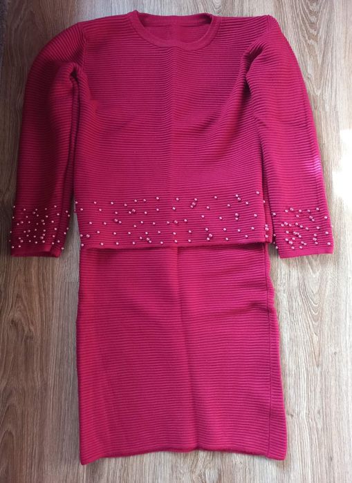 Костюм двійка,  трикотаж, 42-46.