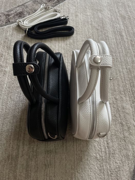 Сумка Chrome Hearts bag, сумка через плече chrome hearts black and white, сумка хром хартс , chrome shoulder bag