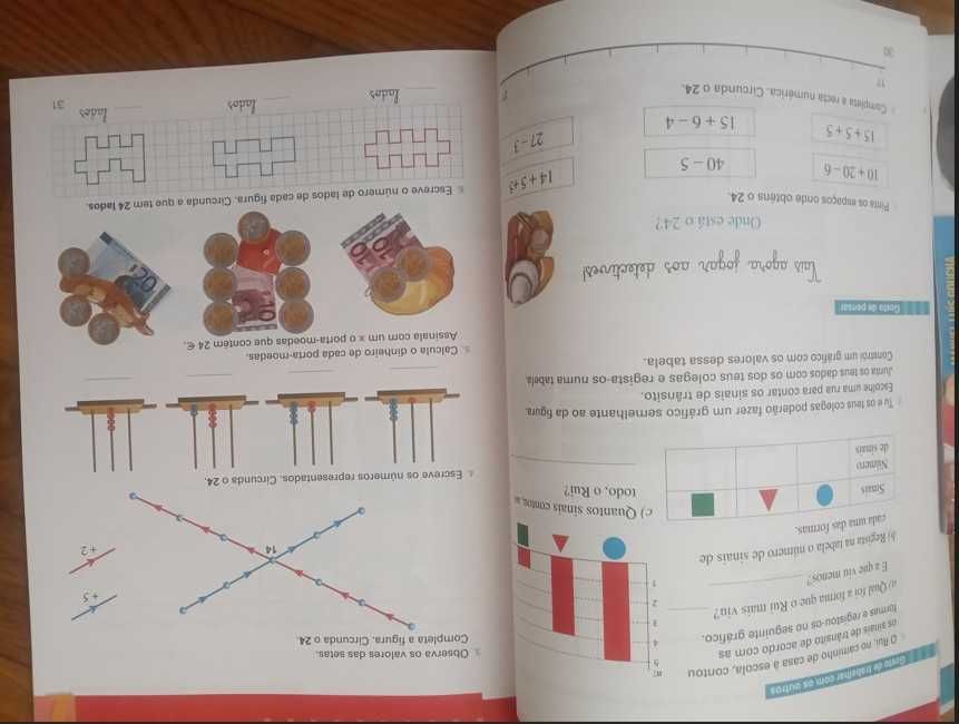 Trampolim 2 . Matemática Manual 2º ano