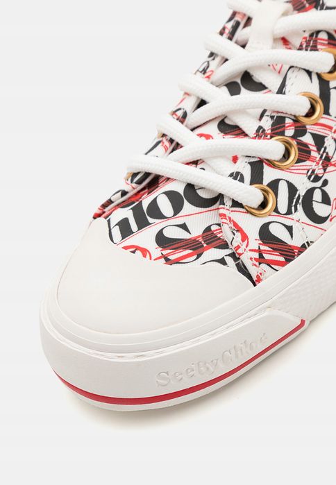 See By Chloe 39 Buty Damskie Aryana Sb38241E Printed Sneakersy T614