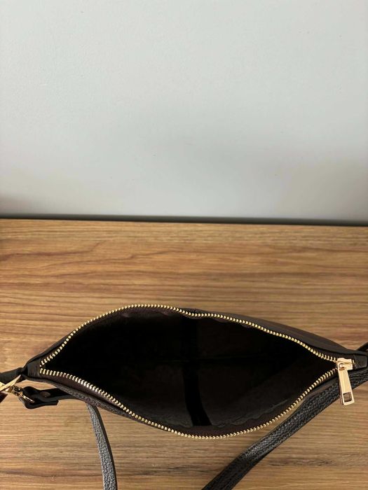 Torebka Shopperka Hobo z Listonoszką Brązowa - Vera Pelle