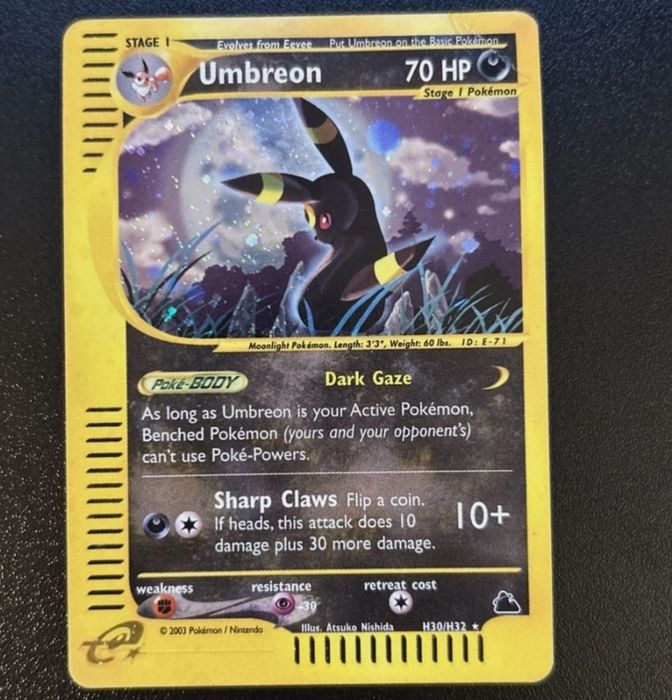 Carta syringe umbreon