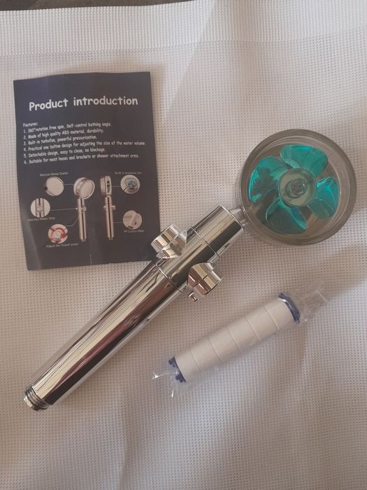 Słuchawka prysznicowa z wiatrakiem