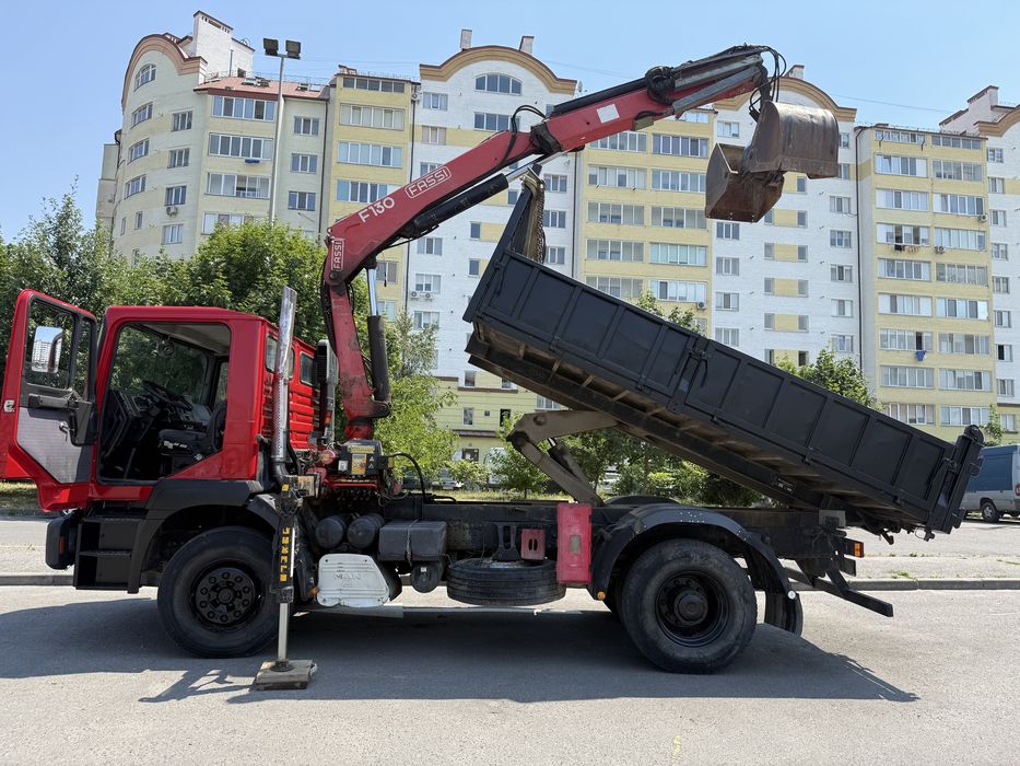 Продам самоскид з кран маніпулятором MAN F2000