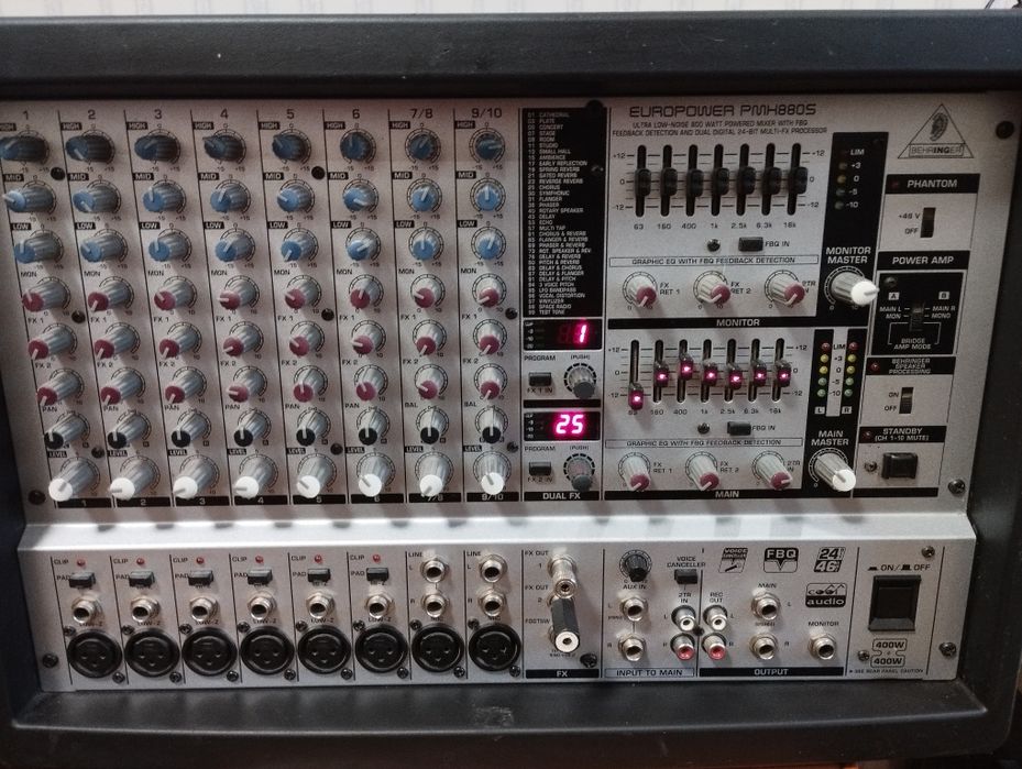 Мікшер/   EWROPOWER PMH8805