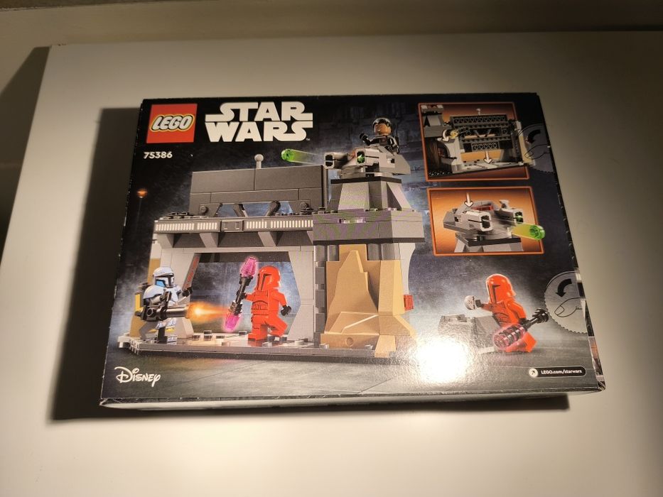 Lego Star Wars Paz Vizla and Moff Gideon Battle 75386
