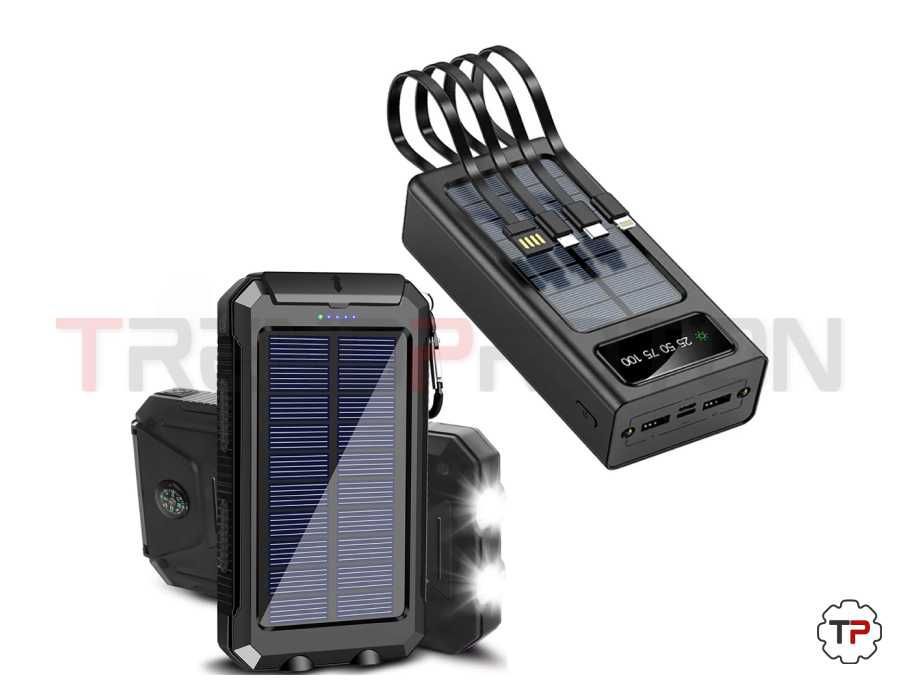 Powerbanks c/ Painel Solar