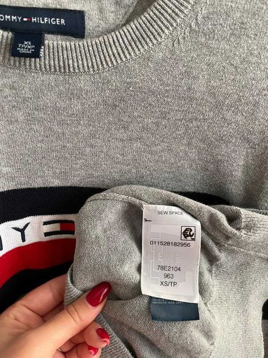 Sweter Tommy Hilfiger XS jak nowy 100% cotton