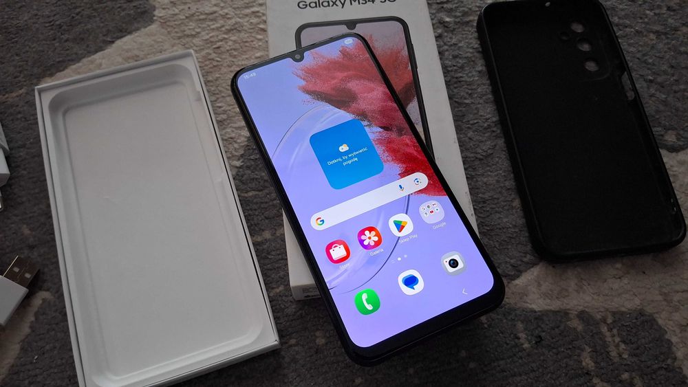 BEZ WAD M34 5G Samsung Galaxy 100% Sprawny Komplet Wysyłka !