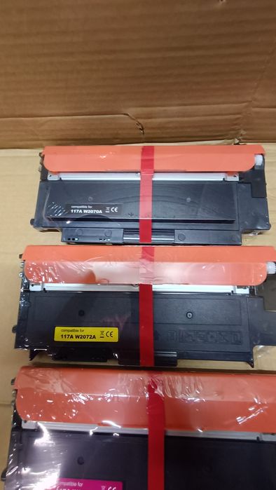 Komplet Tonerów do HP  150nw 179fnw 117A W2070A W2071A W2072A W2073A