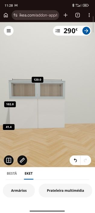 Aparador Besta IKEA