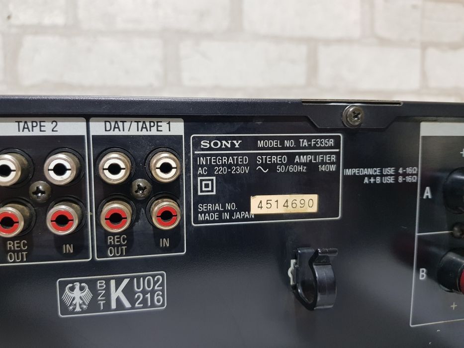 Стерео підсилювач Sony TA-F335R 2х40 Вт б/у з Німеччини
