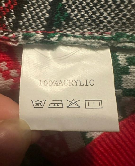 Sweter świąteczny akryl