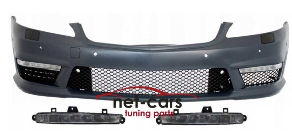 Lampy światła LED zderzak MERCEDES S W221 AMG S63 S65