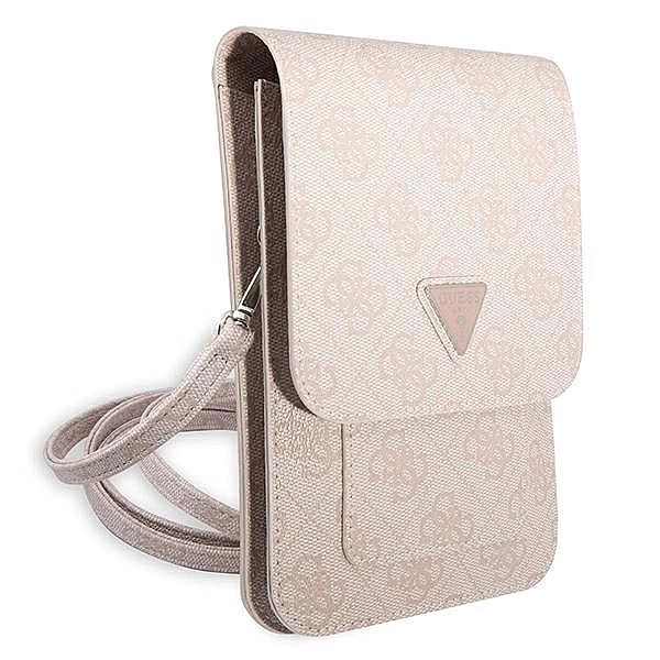 Torebka Guess 4G Triangle - różowa