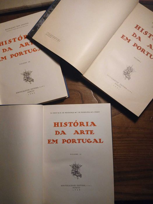 História da Arte em Portugal (3 Volumes)