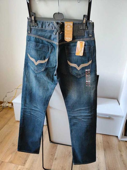 Nowe, męskie dżinsy CLP Jeans rozmiar W29 L34