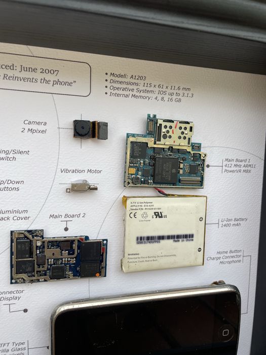 Quadro decorativo Iphone 2g