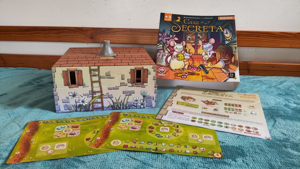 Jogo de Tabuleiro Casa Secreta