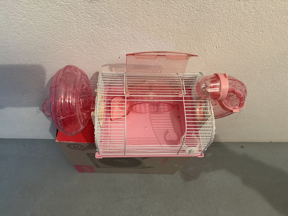 Gaiola para hamster  com acessorios