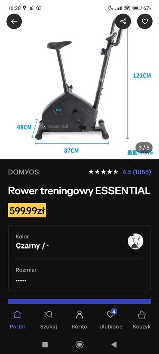 Rower stacjonarny