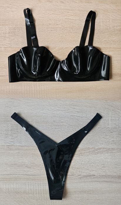 Комплект білизни зі справжнього латексу