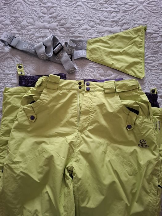 Calças ski marca  Berg homem XL com suspensorios