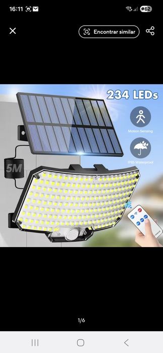 Luzes led para jardim