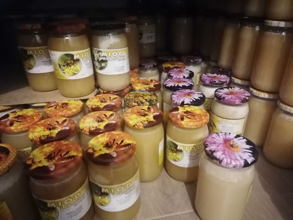 Miód 100 %naturalny 3 szt. słoików