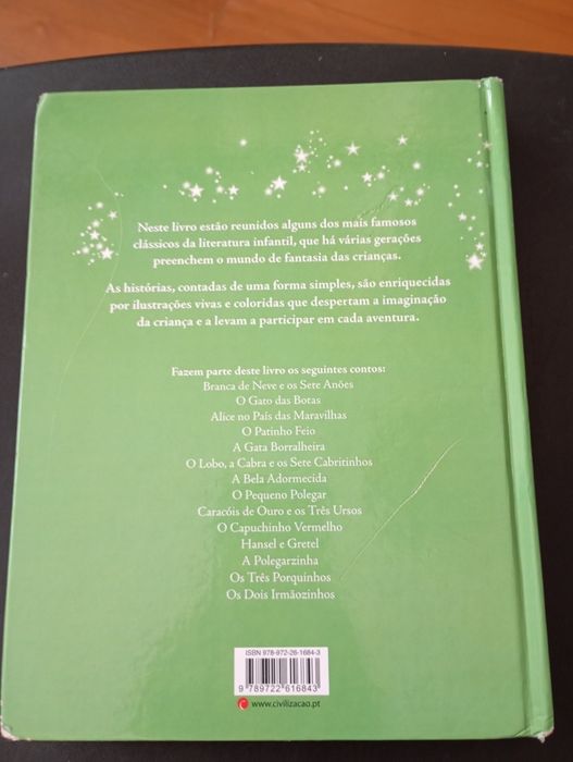 Livro" Contos maravilhosos"