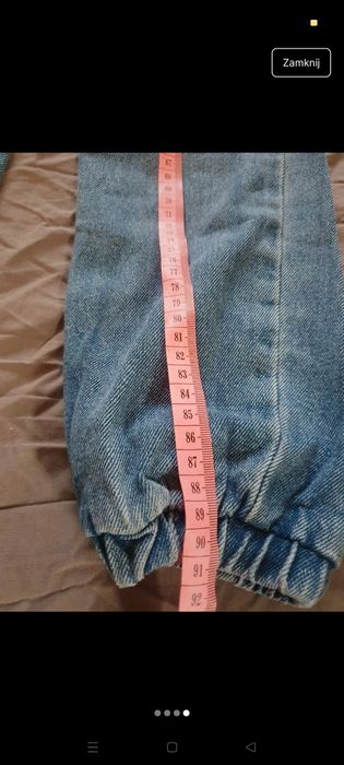 Joggery Cropp jeansy xxs