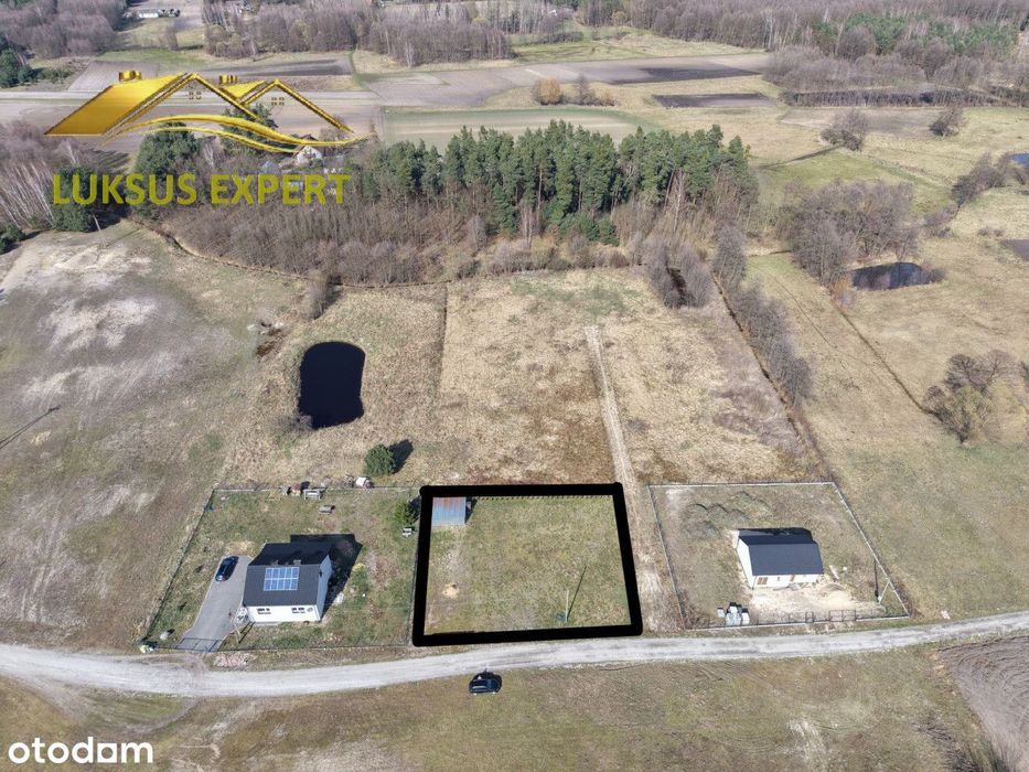 Atrakcyjna działka w gminie Galewice.